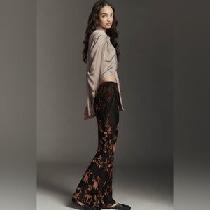 Hutch Velvet Burnout Flare Pants
Anthropologie
In: Black Floral